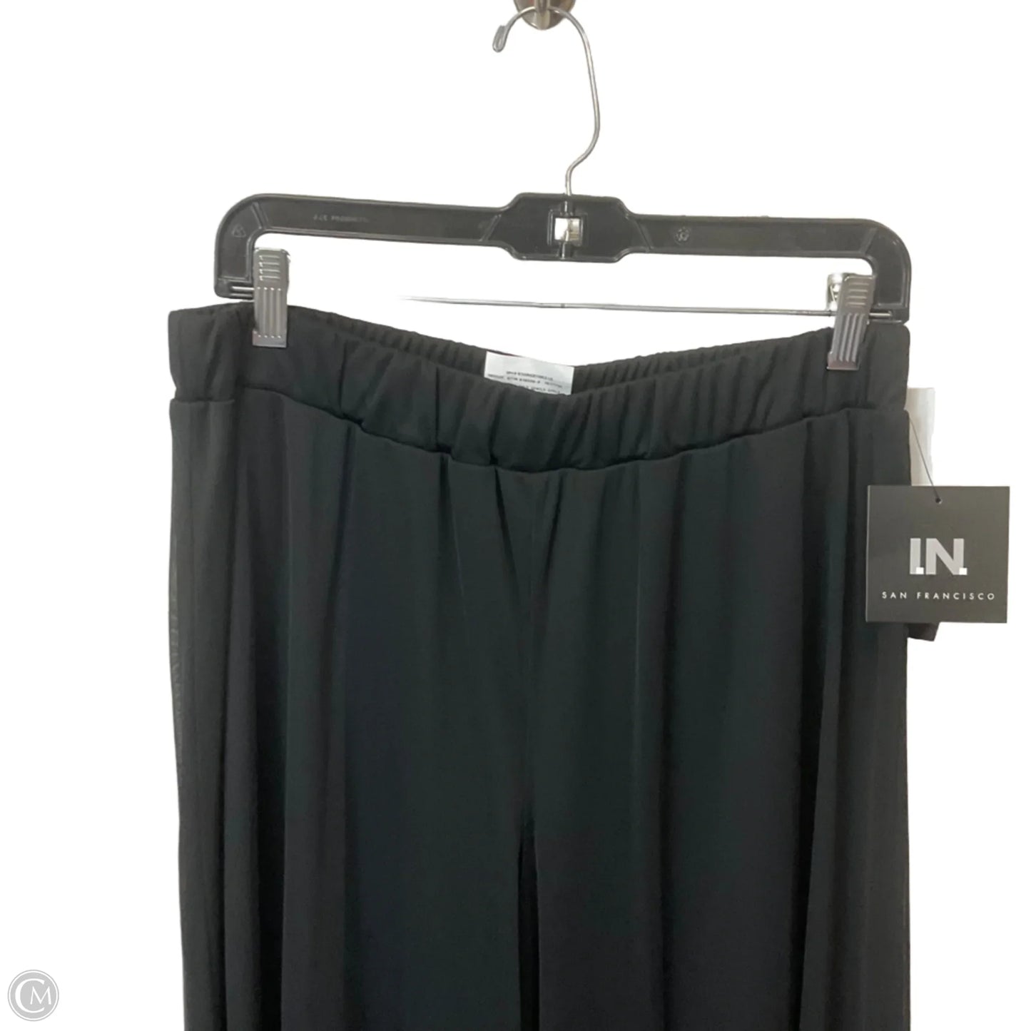 Pants Wide Leg By In Sanfrancisco In Black, Size: L