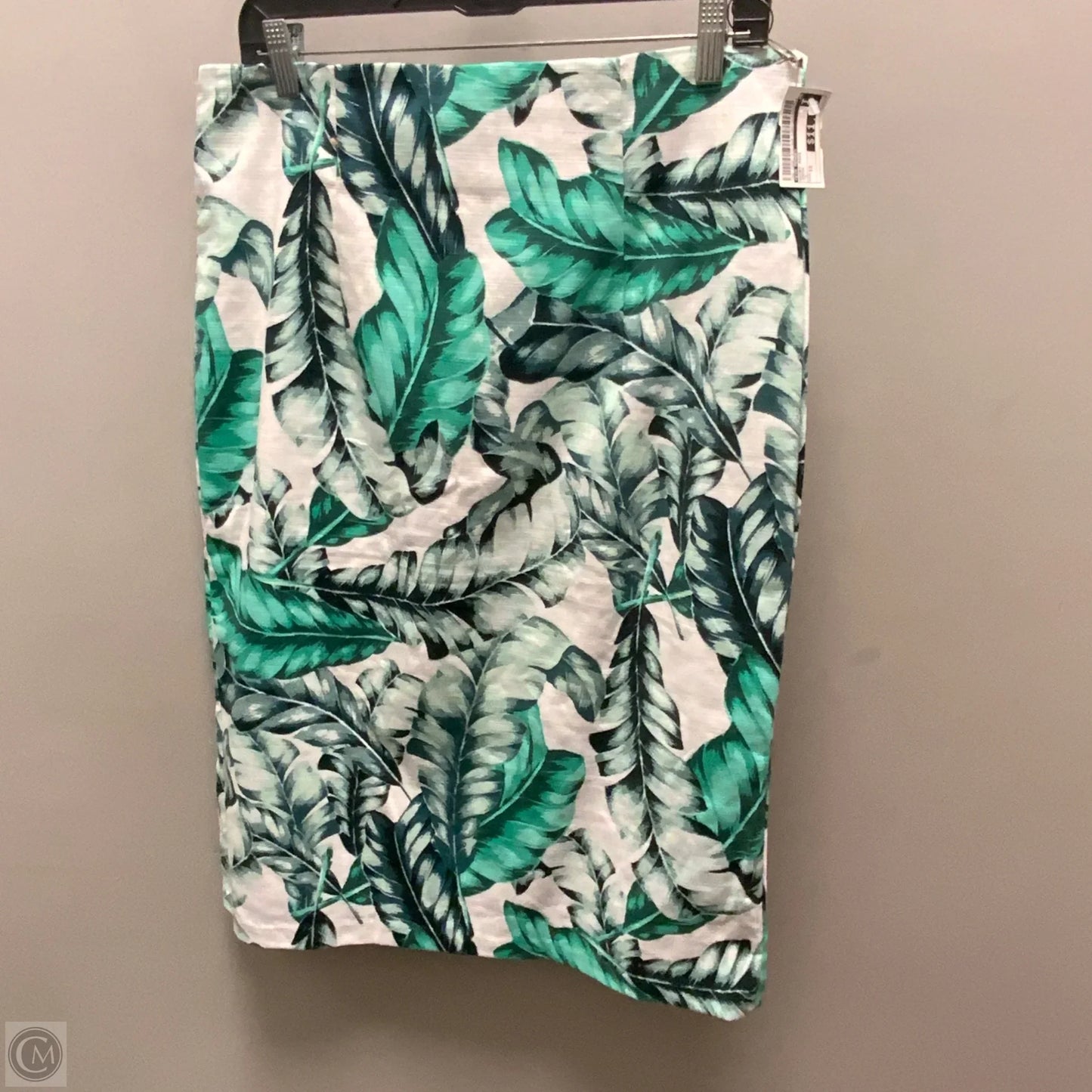 Skirt Midi By Eva Mendes In Green, Size: 12