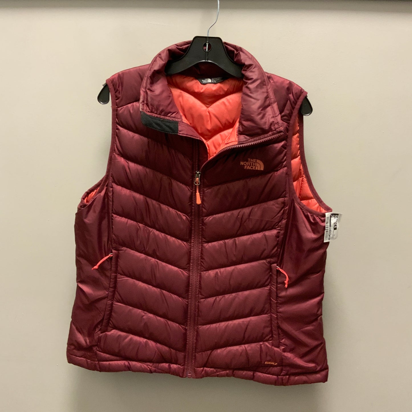 Vest Puffer & Quilted By The North Face In Red, Size: Xl