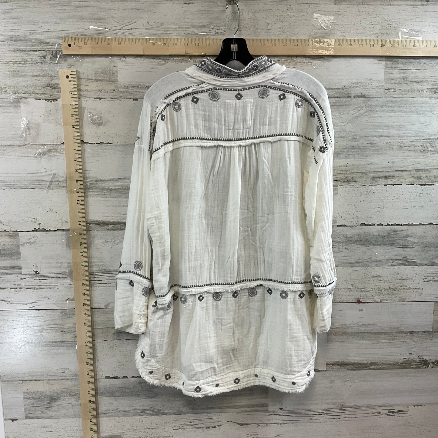 Blouse Long Sleeve By Johnny Was  Size: Xs