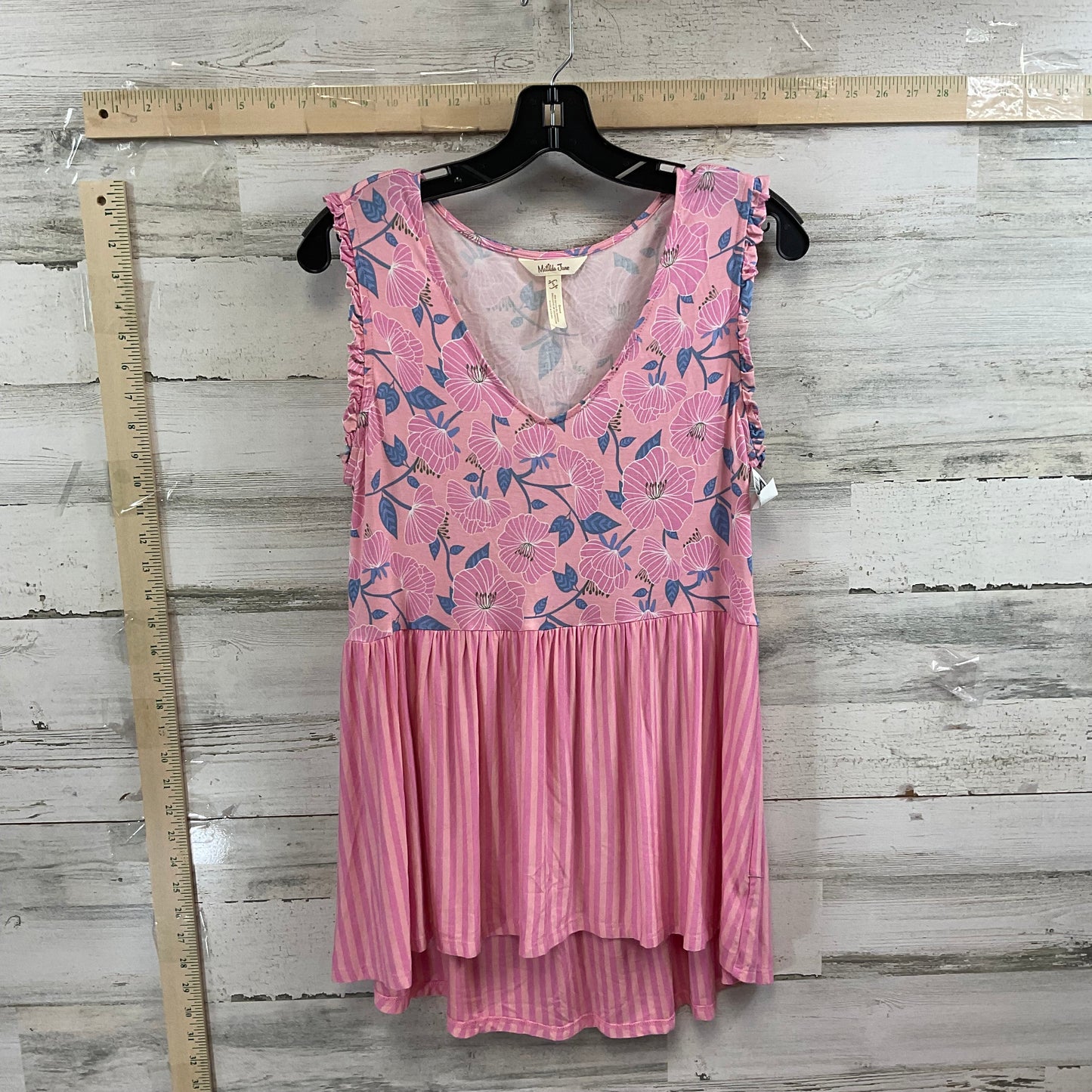 Pink Top Sleeveless Matilda Jane, Size S