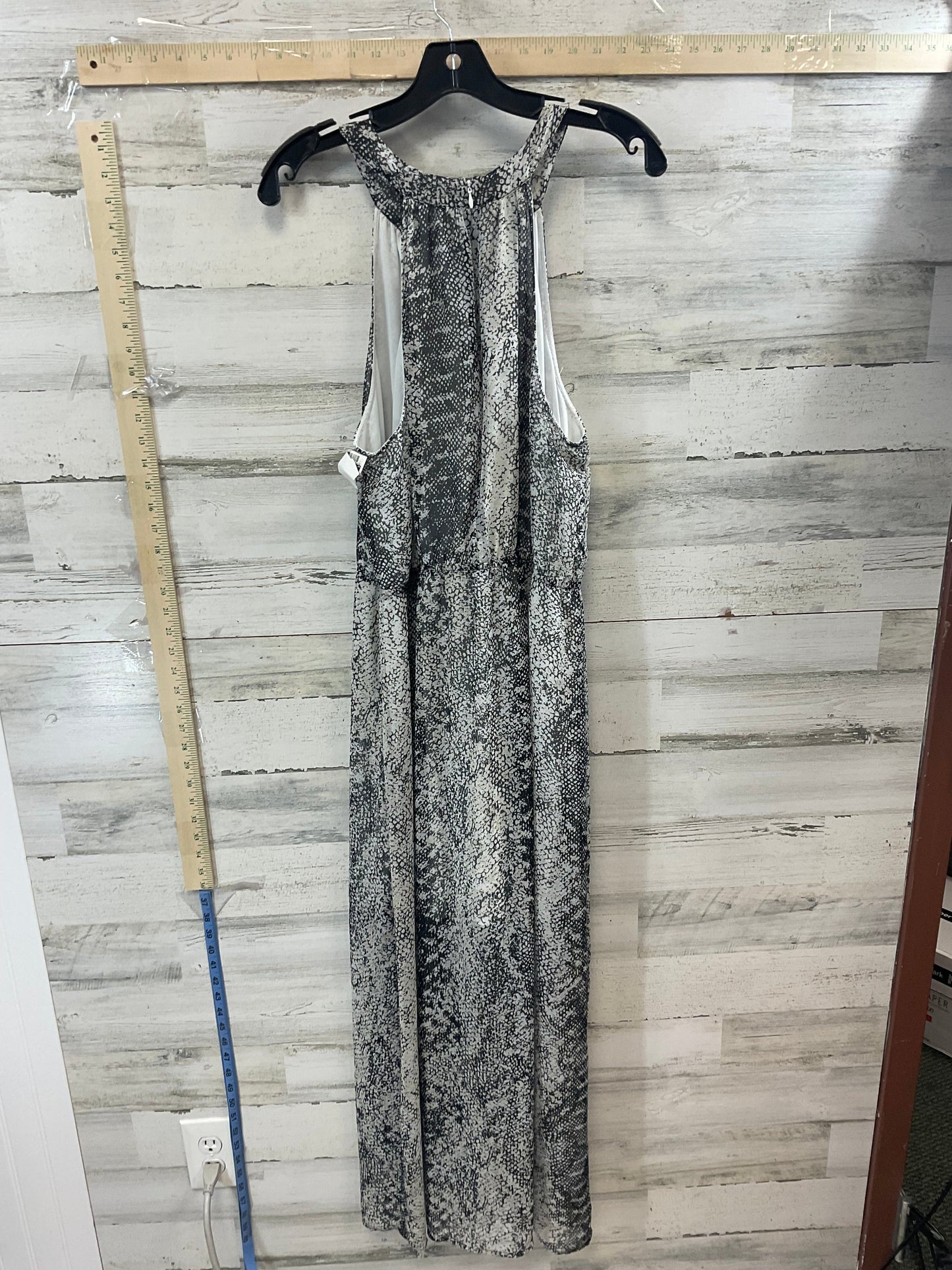 Snakeskin Print Dress Casual Maxi Banana Republic, Size L