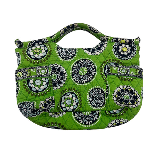 Handbag By Vera Bradley In Green, Size:Medium