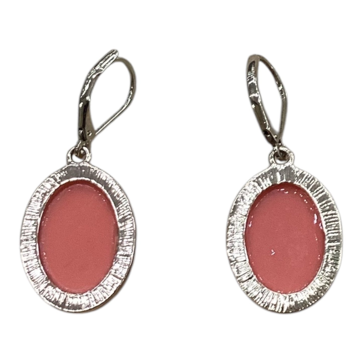 Earrings Dangle/Drop By Anne Klein In Coral