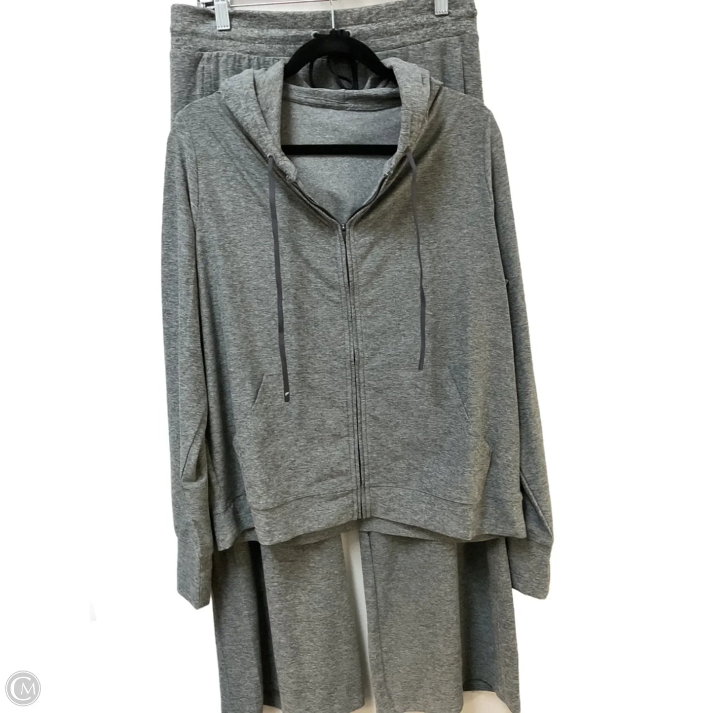 Athletic Pants 2pc By Fabletics In Grey, Size: L