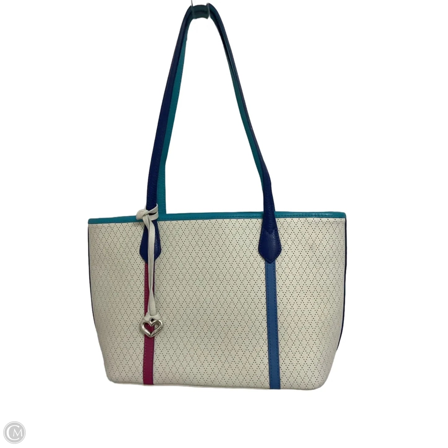 Handbag Leather By Brighton, Size: Large