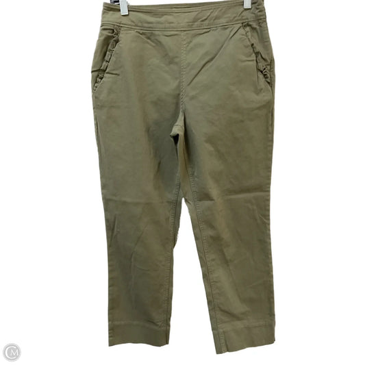 Capris Designer By Kate Spade In Green, Size: 6