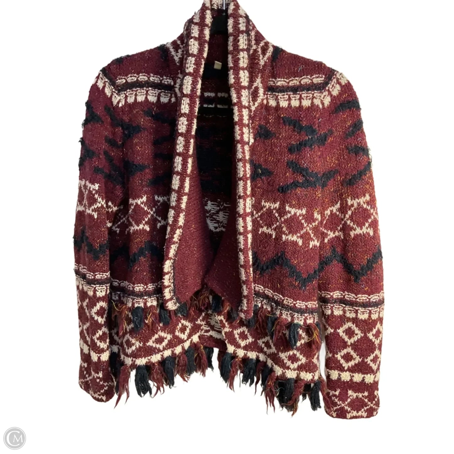 Sweater Cardigan By Moth In Purple, Size: S