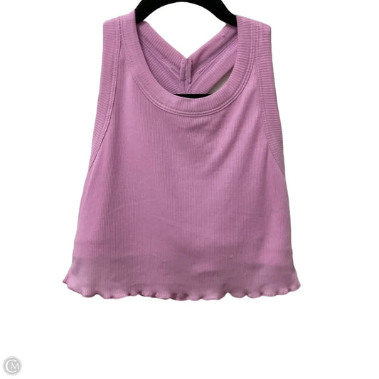 Athletic Tank Top By Free People In Purple, Size: M