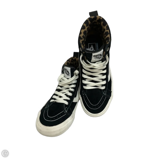 Shoes Sneakers By Vans In Black, Size: 7