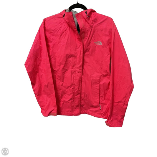 Jacket Windbreaker By The North Face In Pink, Size: S