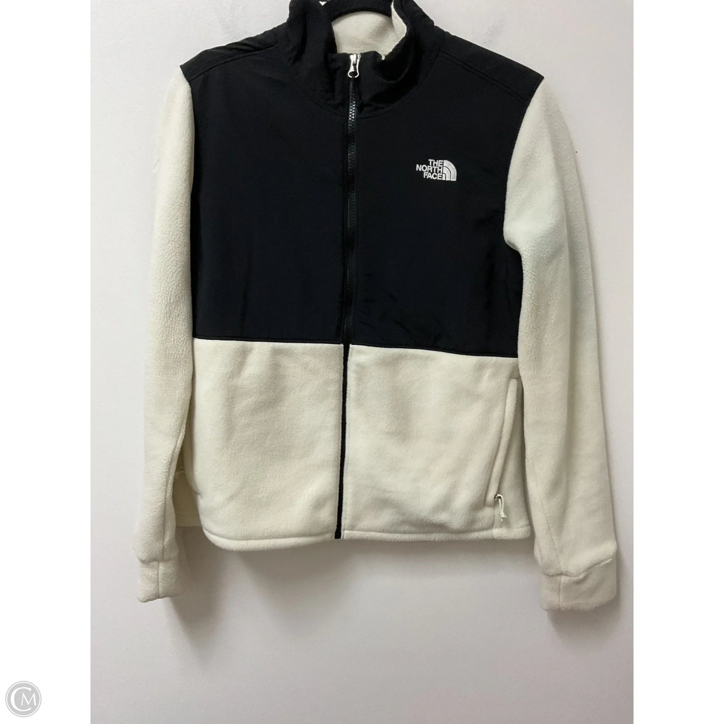 Athletic Fleece By The North Face In Black & Cream, Size: M