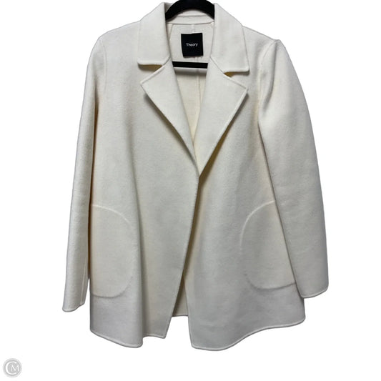 Jacket Other By Theory In Cream, Size: M