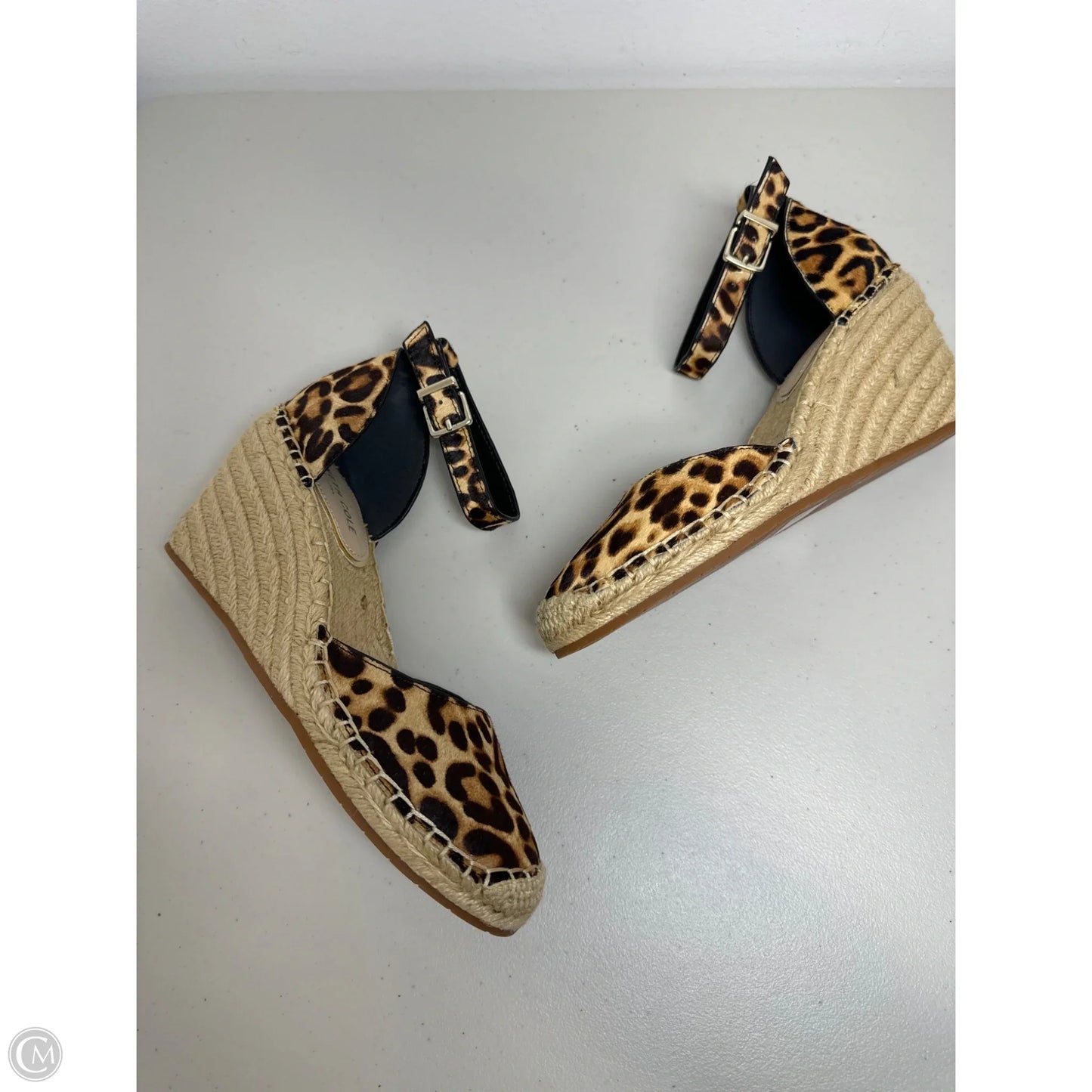 Shoes Heels Wedge By Kenneth Cole In Animal Print, Size: 6.5