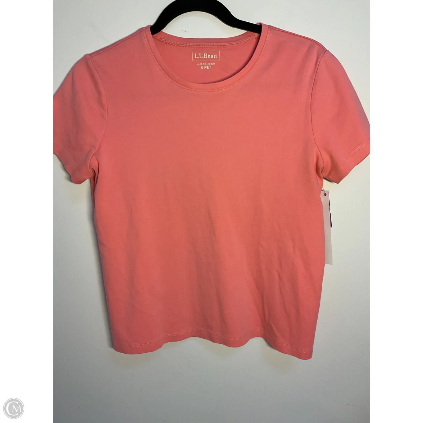Top Short Sleeve Basic By L.l. Bean In Pink, Size: Sp