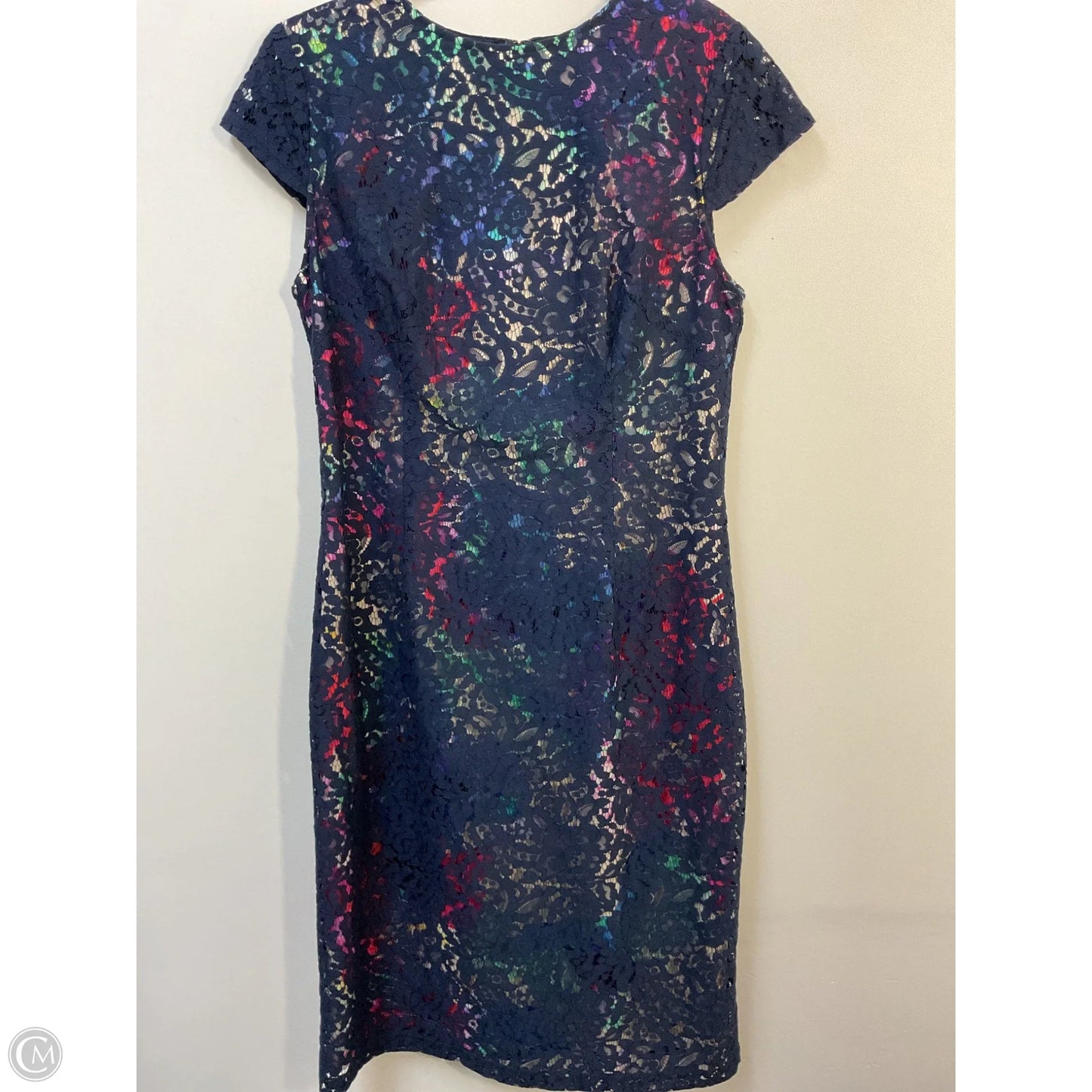 Dress Party Midi By Betsey Johnson In Navy, Size: 12