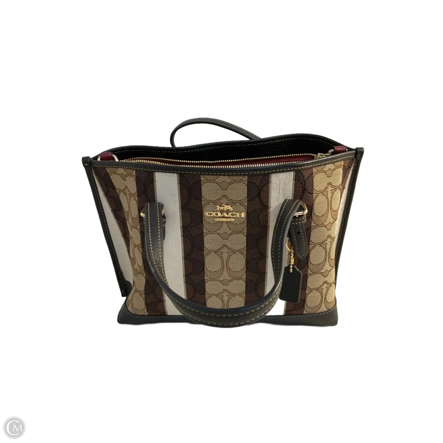 Handbag Designer By Coach, Size: Medium