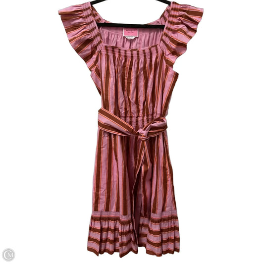 Dress Designer By Kate Spade In Striped Pattern, Size: M