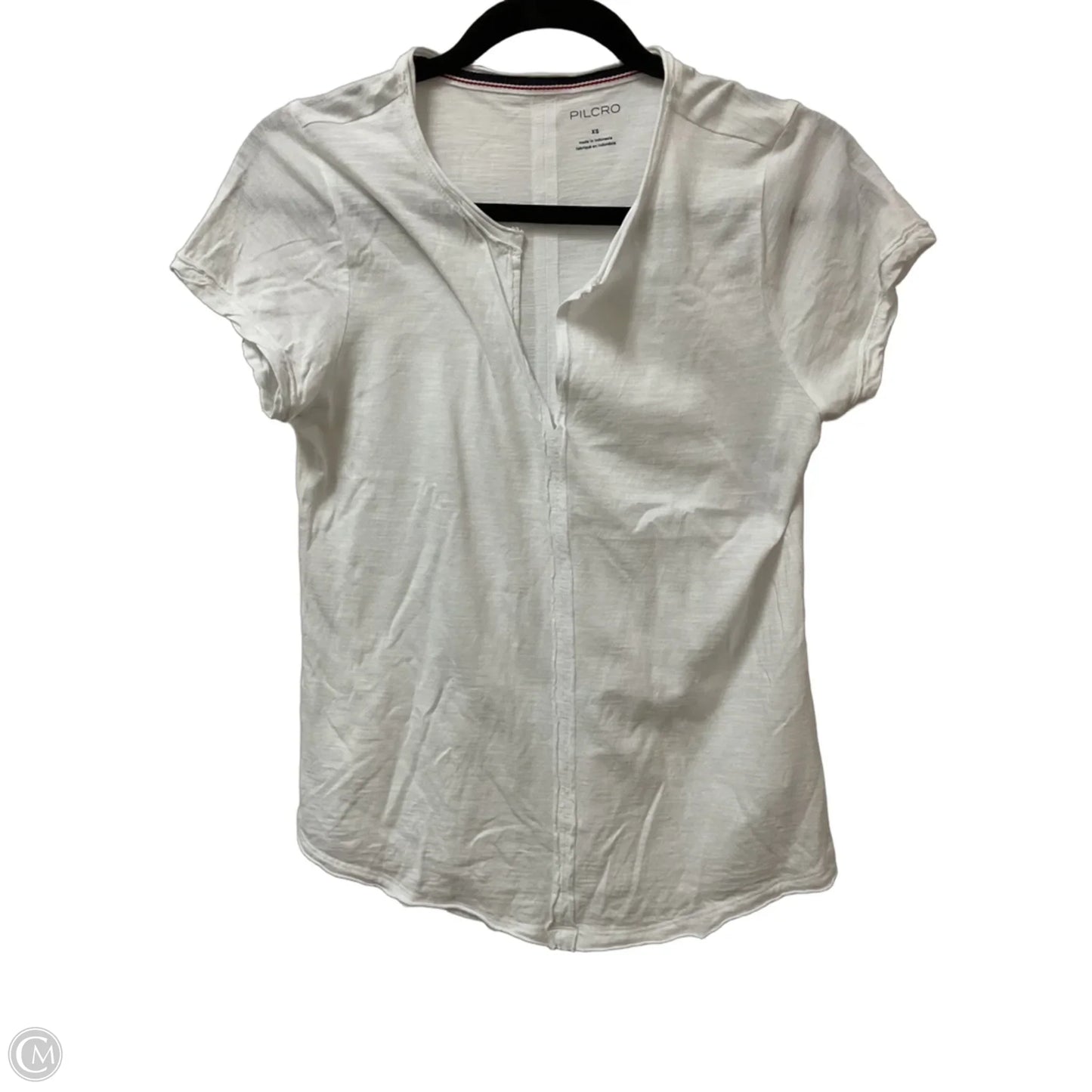 Top Short Sleeve By Pilcro In White, Size: Xs