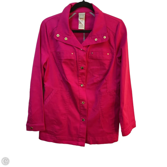 Jacket Other By Chicos In Pink, Size: S