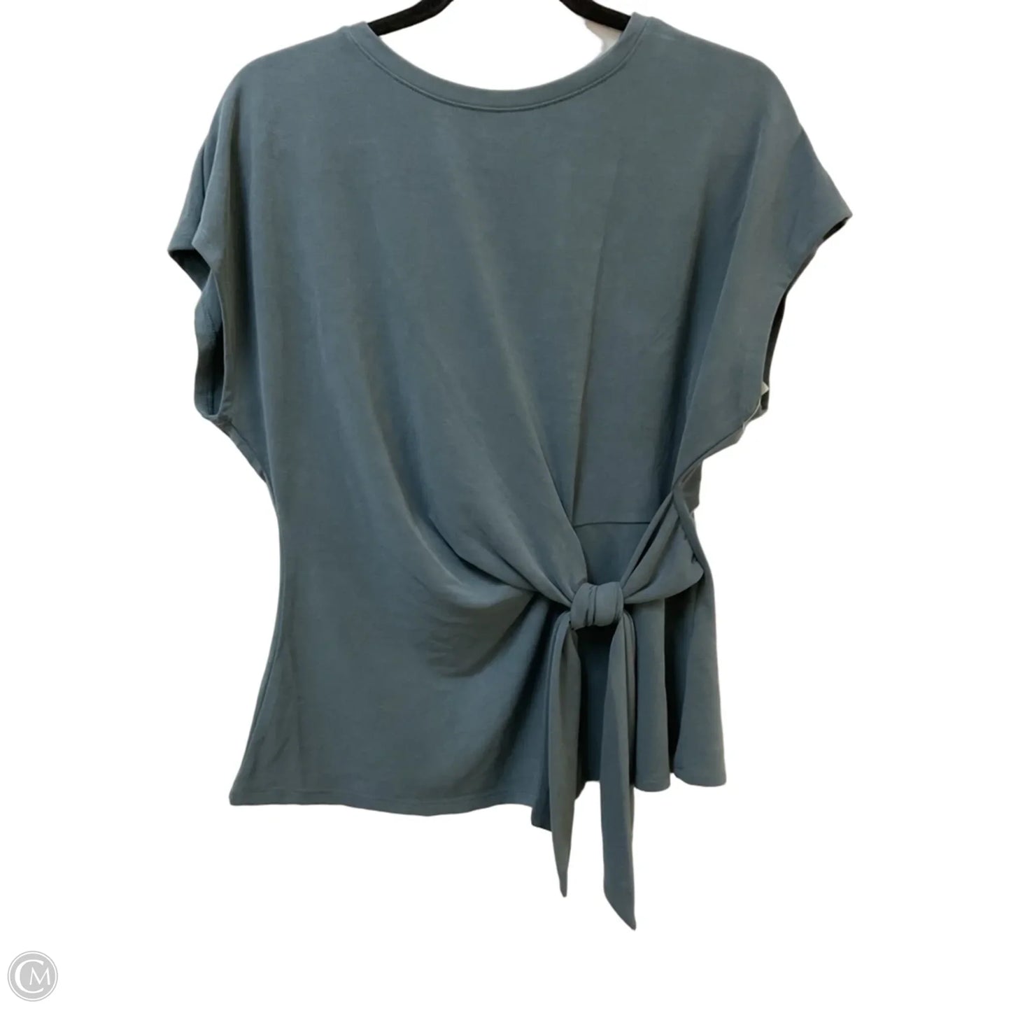 Blouse Short Sleeve By Nordstrom In Blue, Size: M