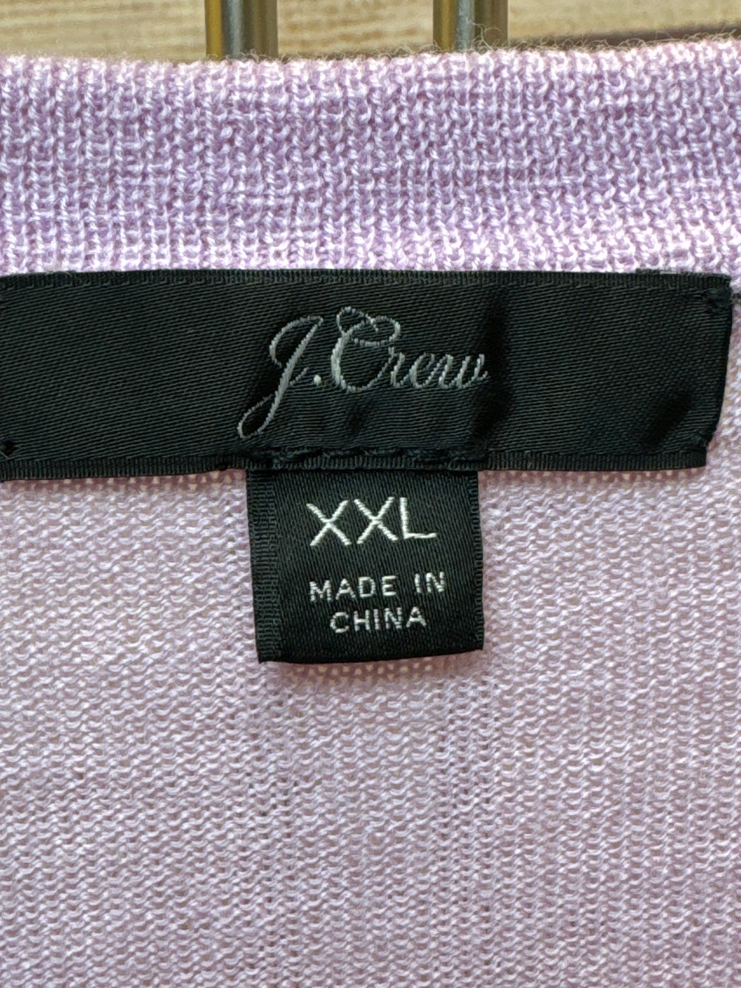 Sweater Cardigan By J Crew O In Lilac, Size: 1x