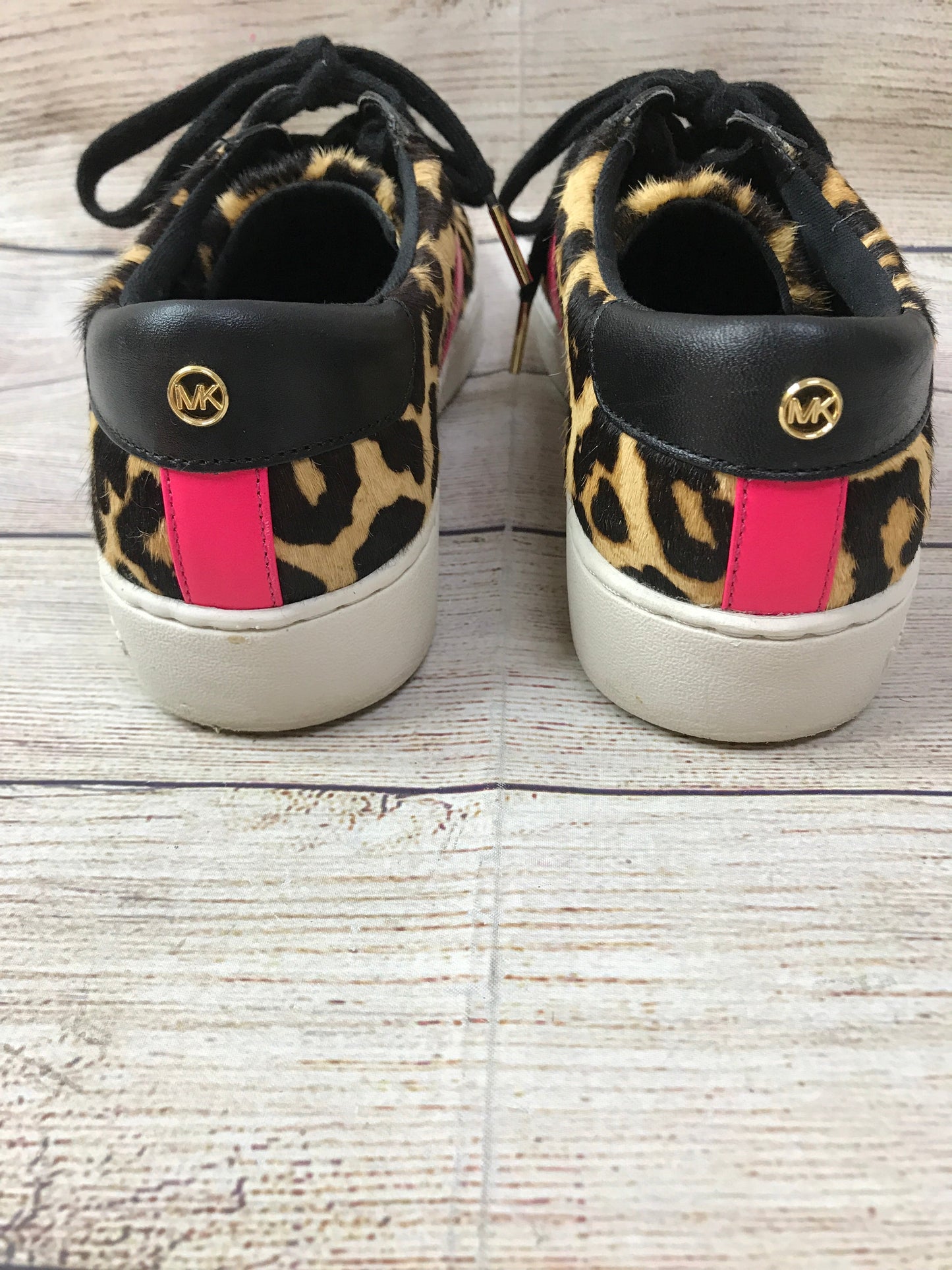 Animal Print Shoes Sneakers Michael Kors, Size 7