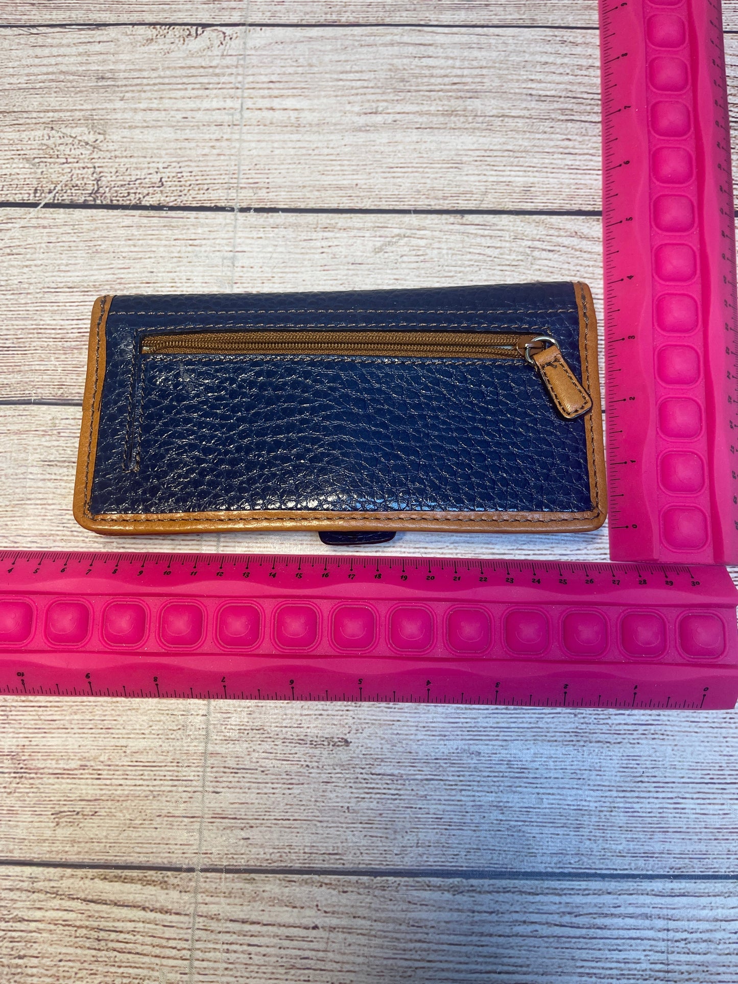 Wallet Leather By Brighton, Size: Large