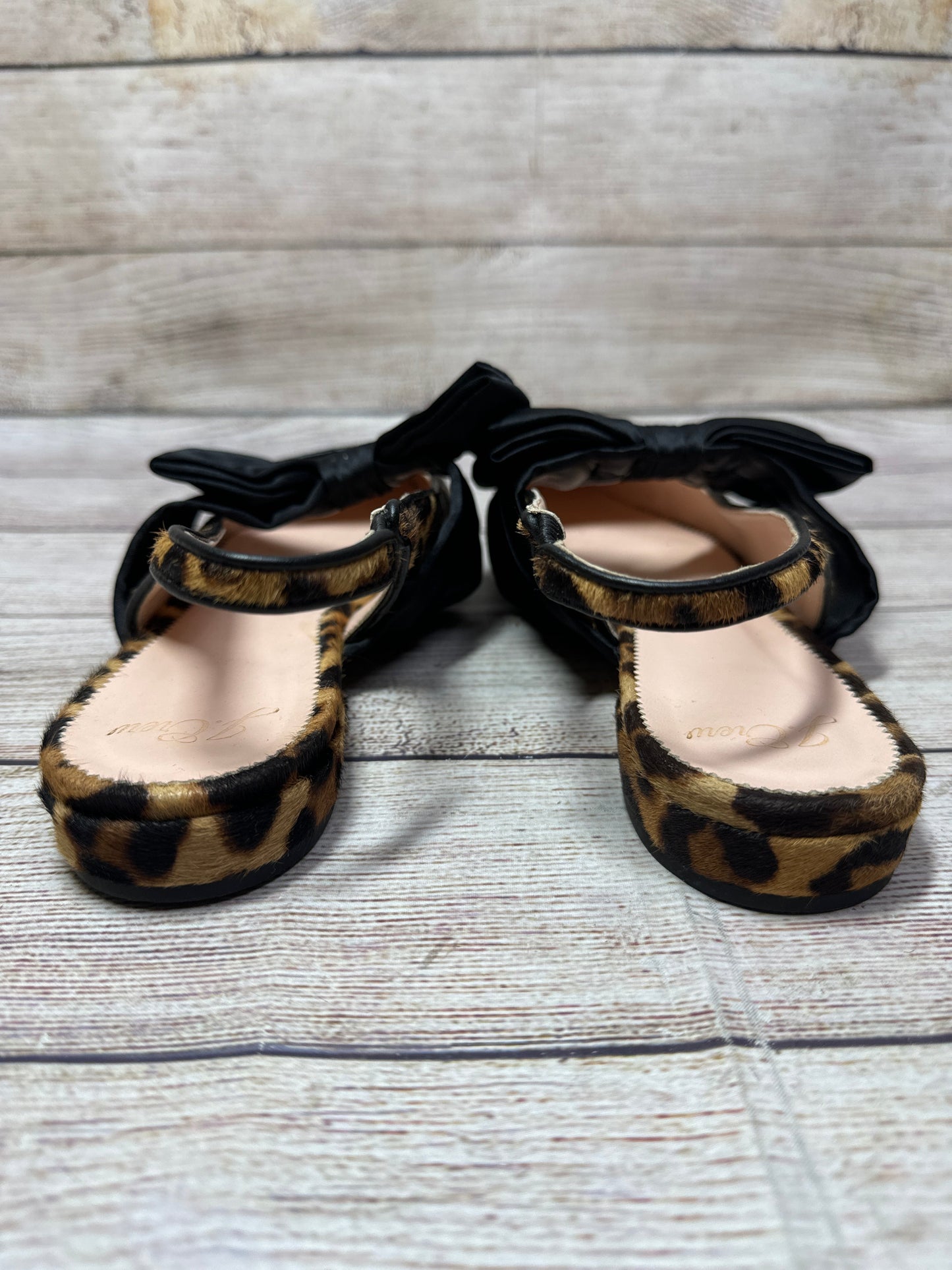 Shoes Flats By J. Crew In Animal Print, Size: 8