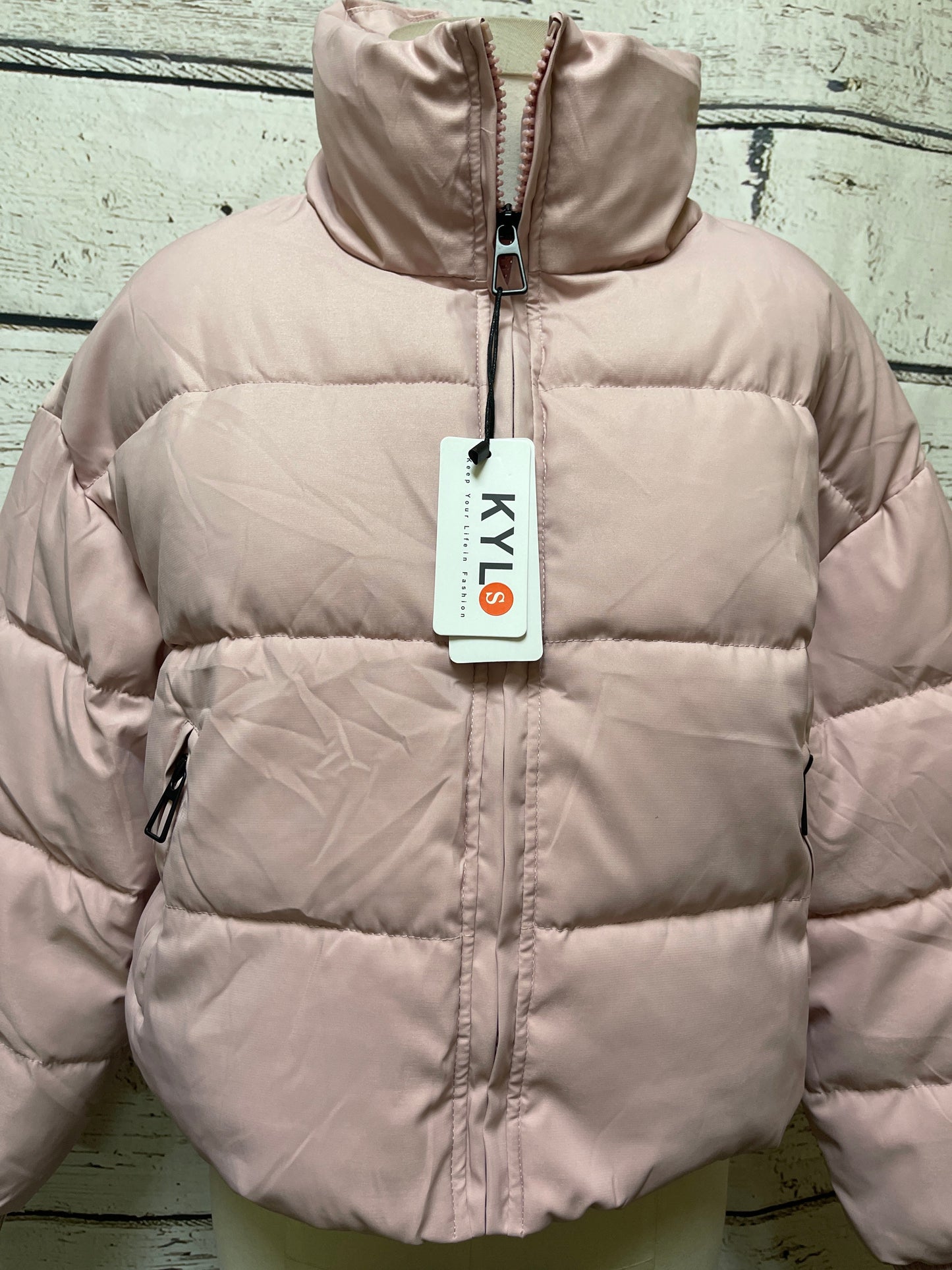 Coat Puffer & Quilted By Clothes Mentor In Pink, Size: S