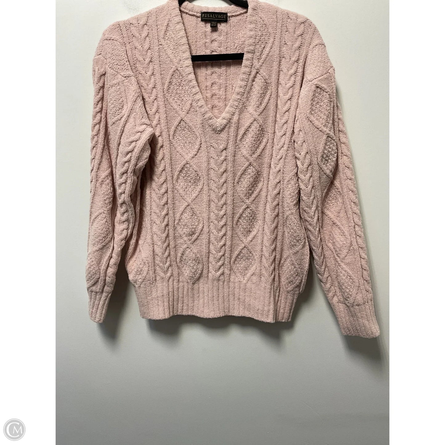 Sweater By Clothes Mentor In Pink, Size: M