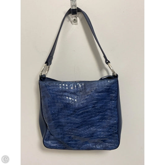 Handbag Leather By Brighton, Size: Large