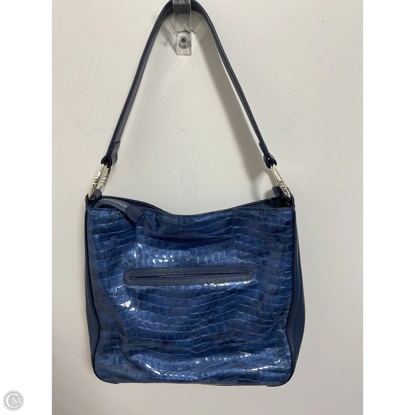 Handbag Leather By Brighton, Size: Large