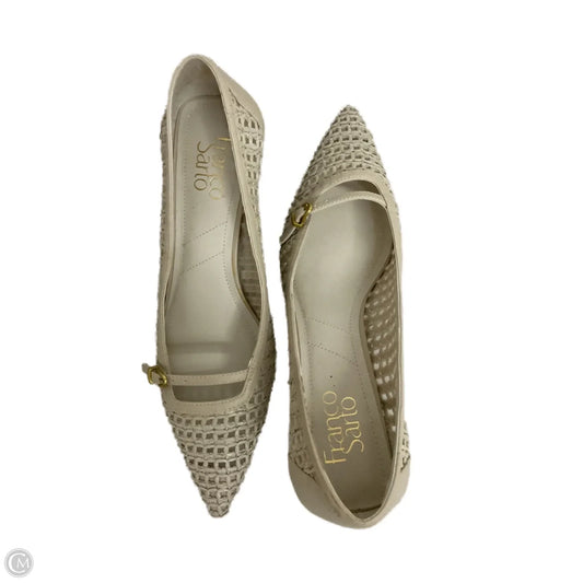 Shoes Heels Kitten By Franco Sarto In Beige, Size: 8