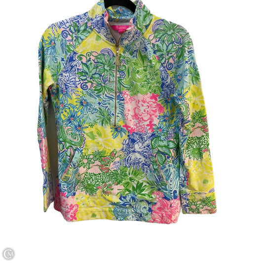 Jacket Designer By Lilly Pulitzer In Tropical Print, Size: S