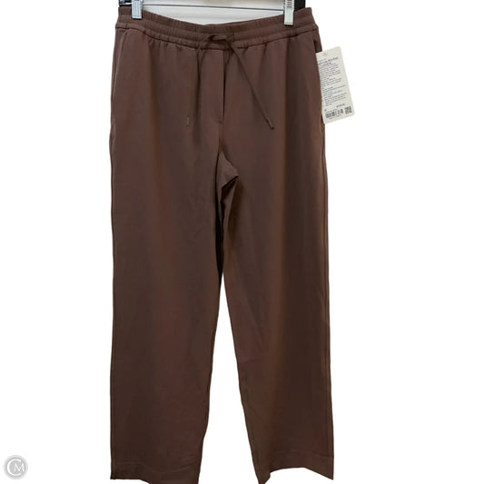 Athletic Pants By Lululemon In Brown, Size: M