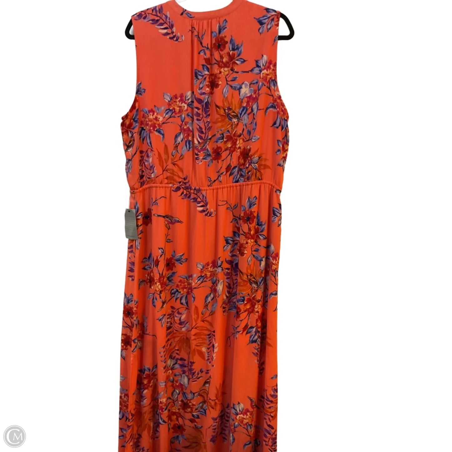 Dress Casual Maxi By Dr2 In Orange, Size: Xl