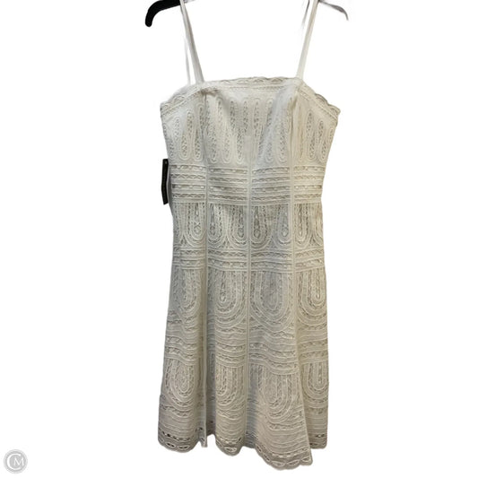 Dress Party Short By Ann Taylor In White, Size: 4