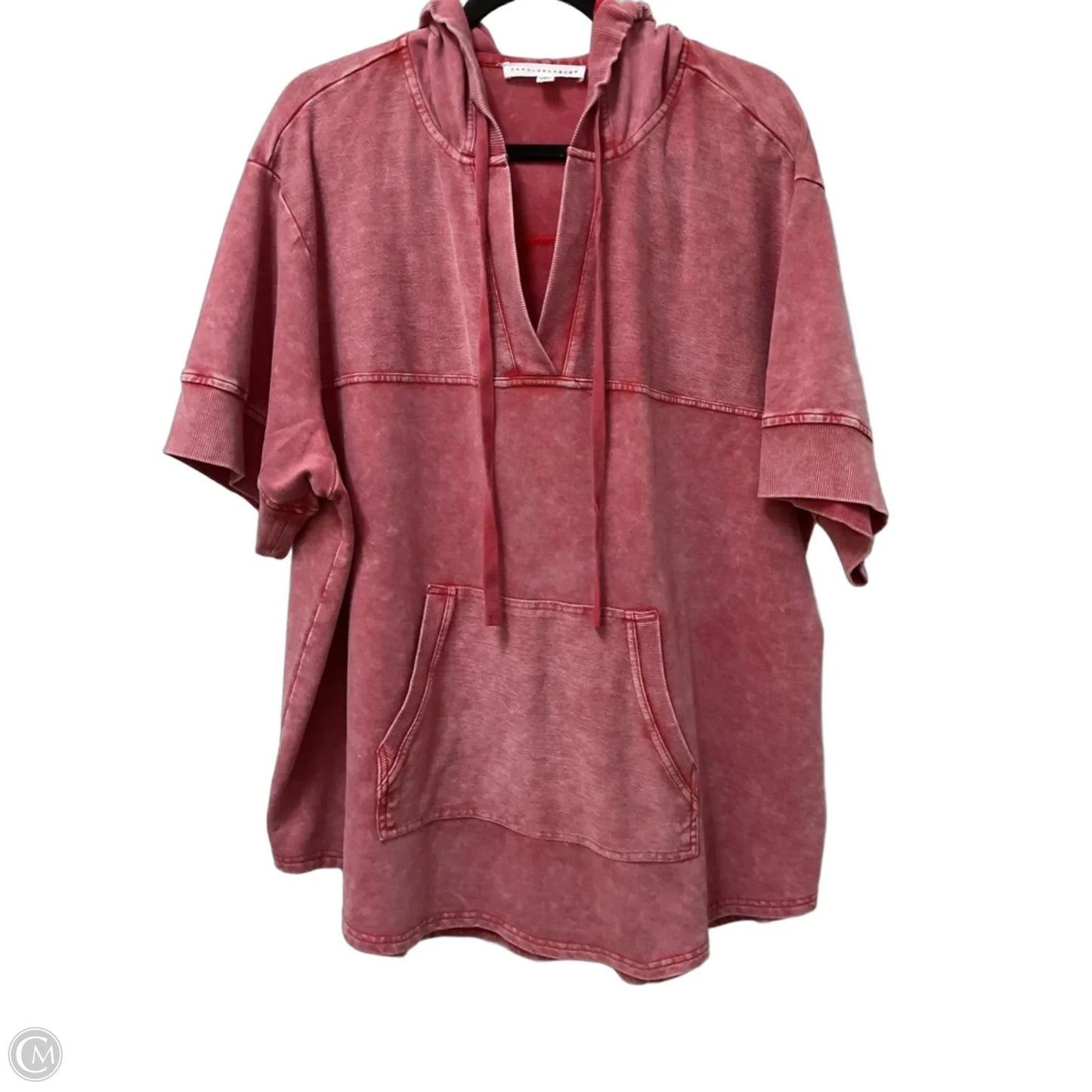 Top Short Sleeve By Jane And Delancey In Coral, Size: 2x