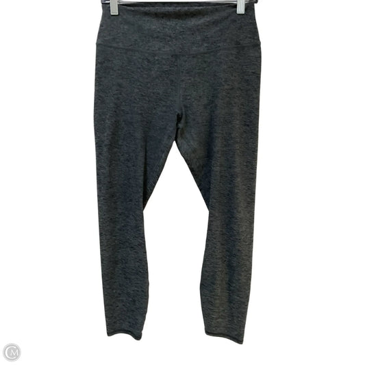 Athletic Leggings Capris By Alo In Grey, Size: L