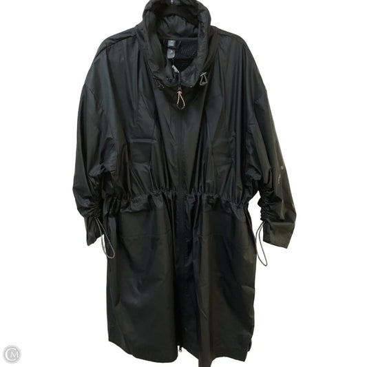 Jacket Windbreaker By Adidas In Black, Size: M