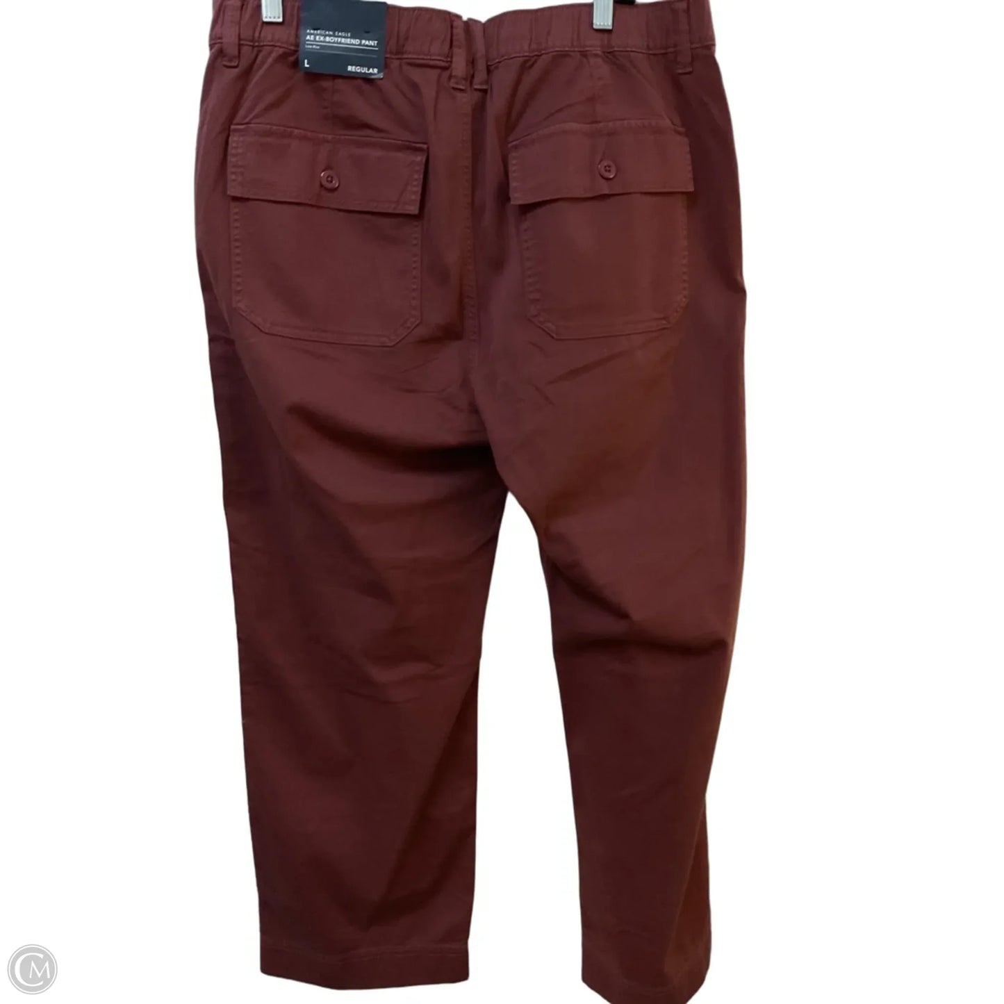 Pants Wide Leg By American Eagle In Mauve, Size: L