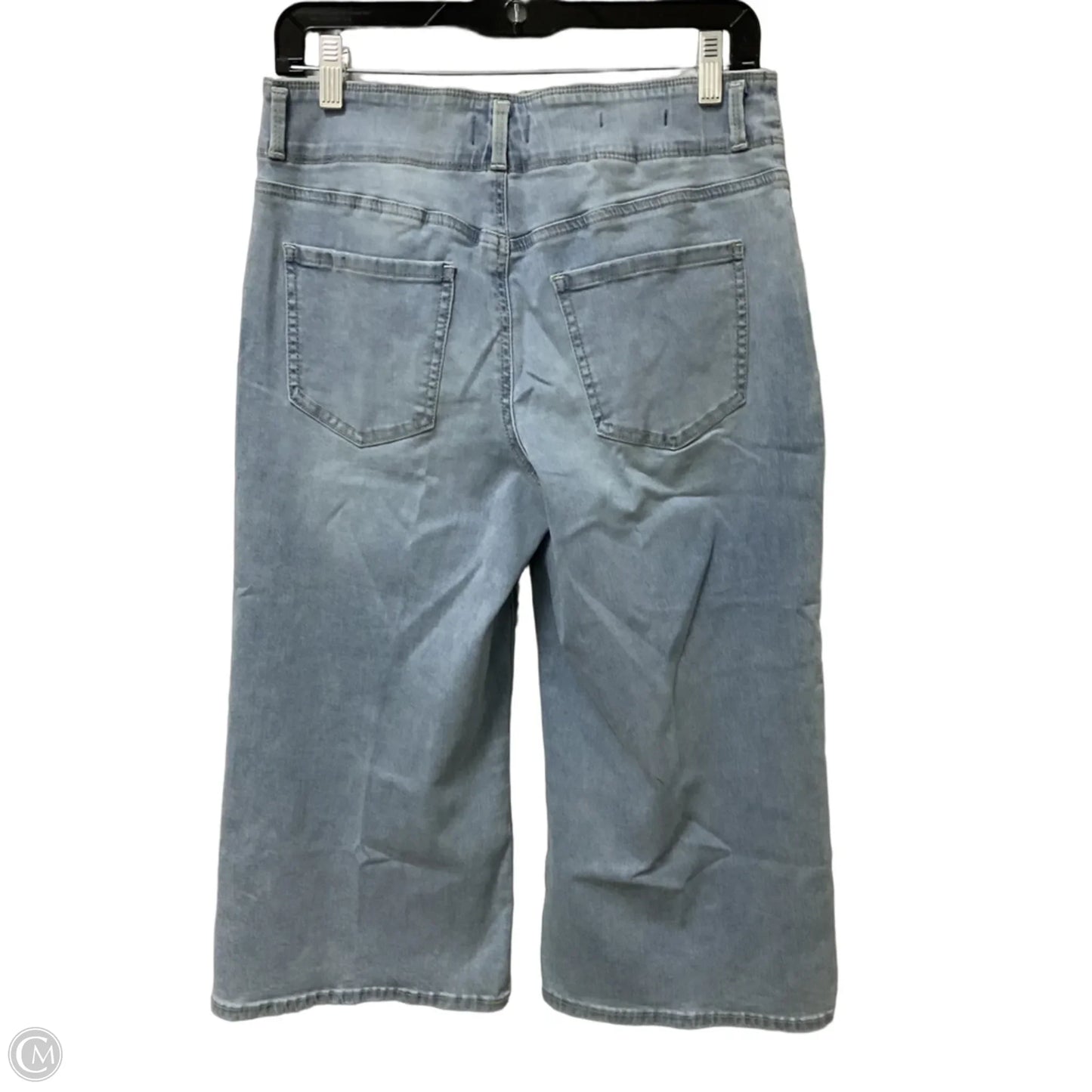Jeans Wide Leg By Not Your Daughters Jeans In Blue Denim, Size: 8p