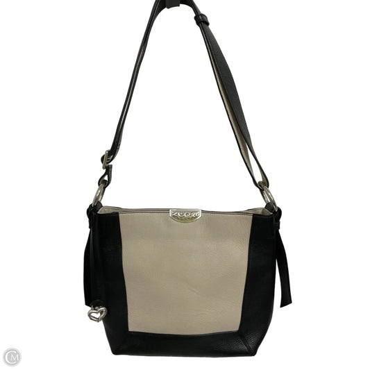 Handbag Leather By Brighton, Size: Large