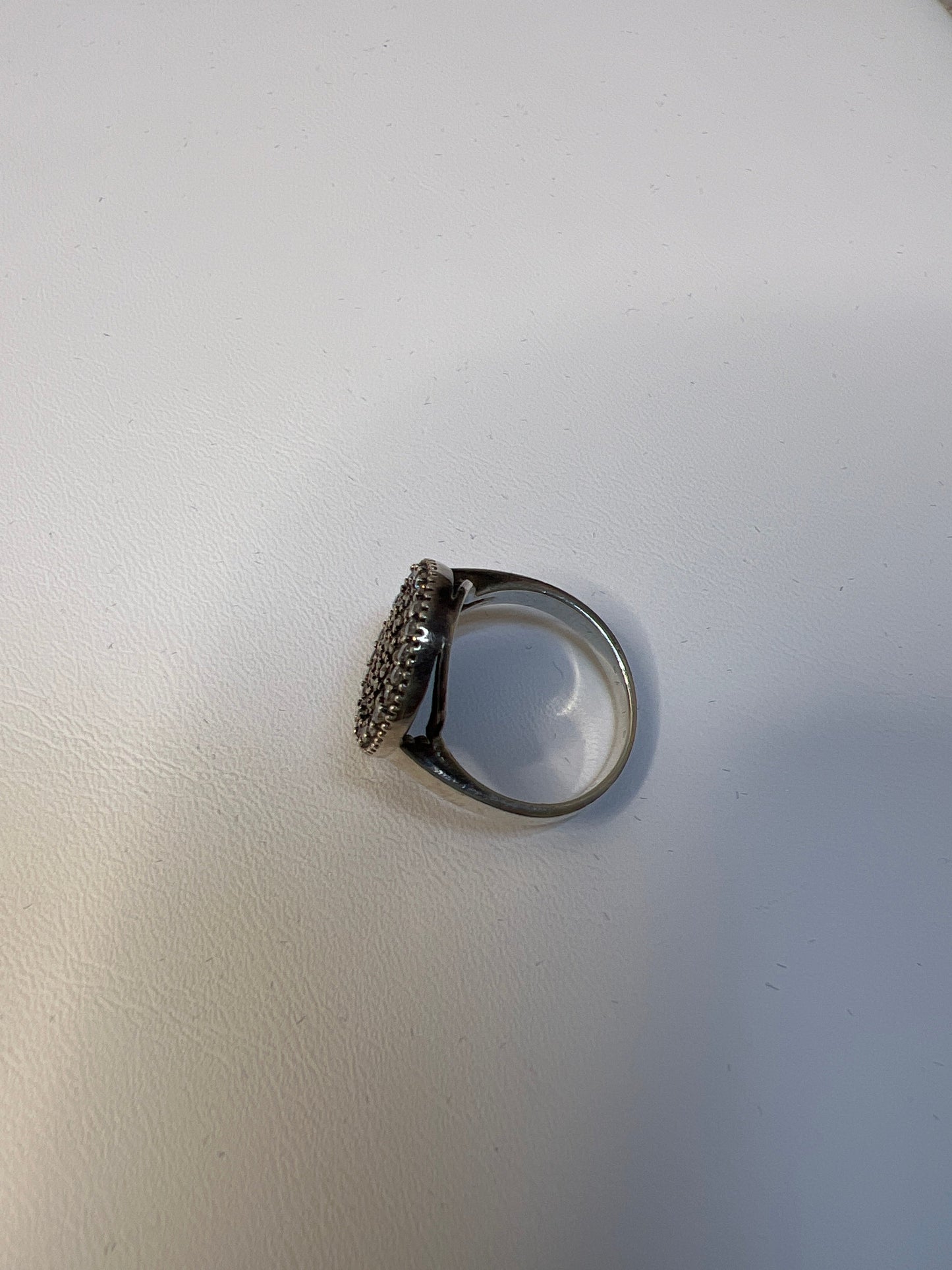 Ring Sterling Silver Cmb, Size 6