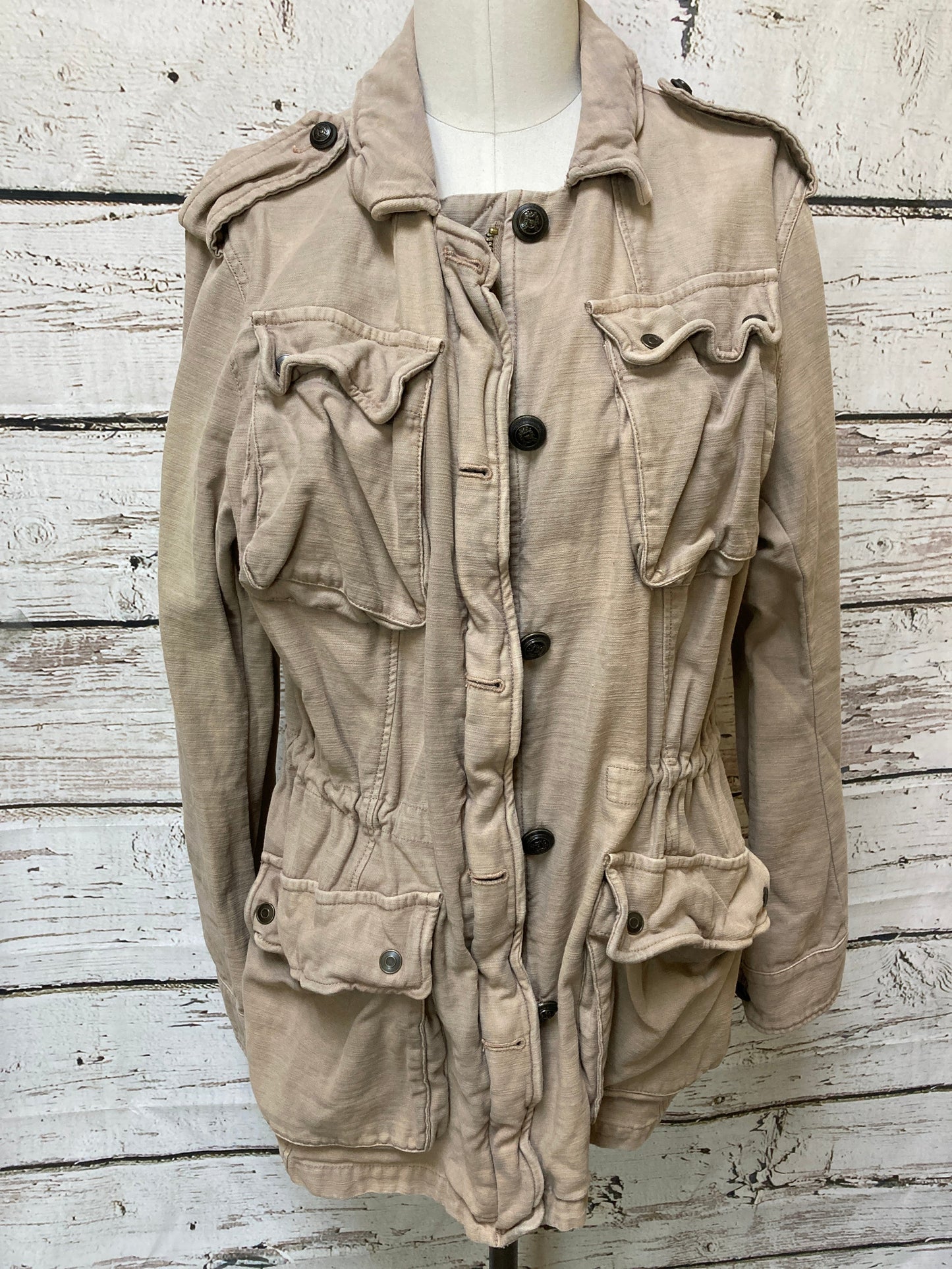 Jacket Utility By Free People  Size: M