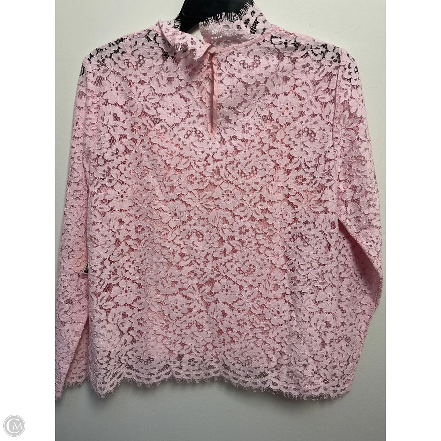 Top Long Sleeve By J. Crew In Pink, Size: 4
