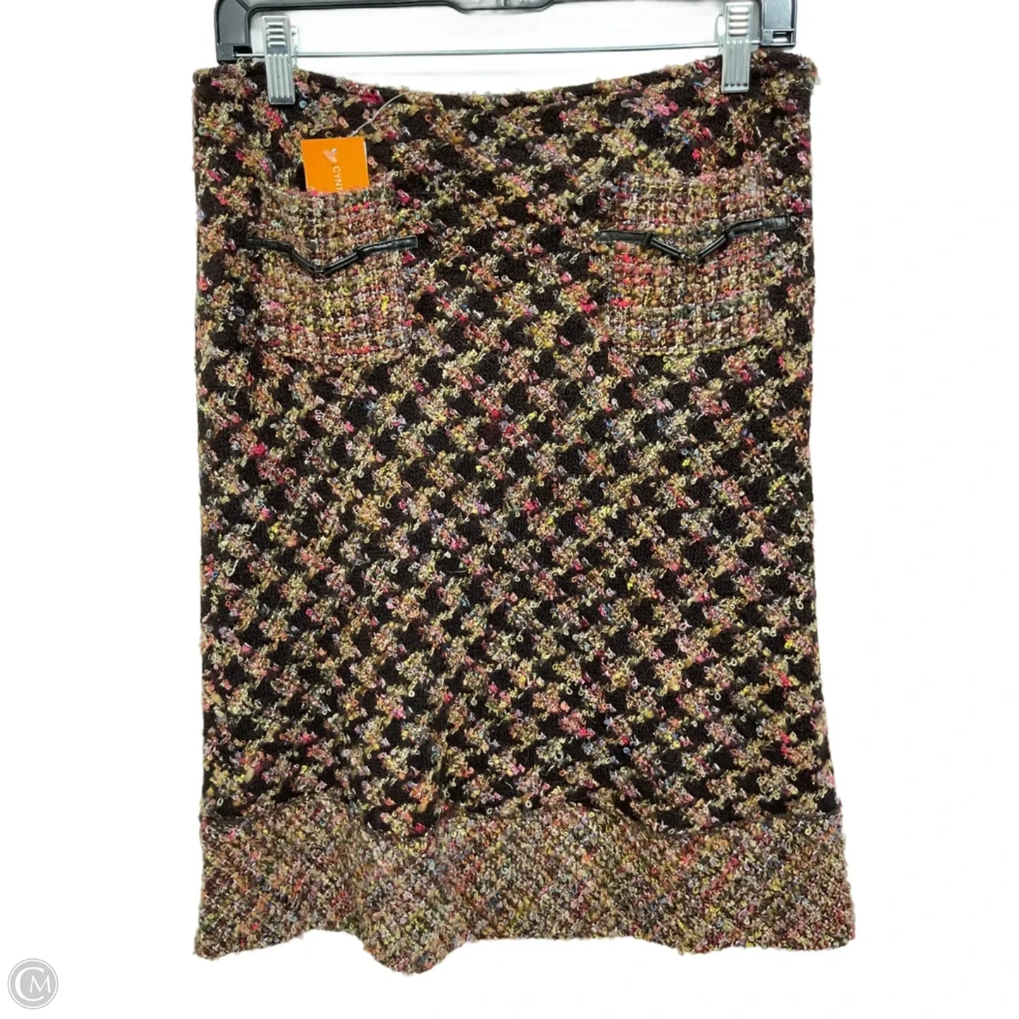 Skirt Mini & Short By Cynthia Steffe In Brown & Pink, Size: 10