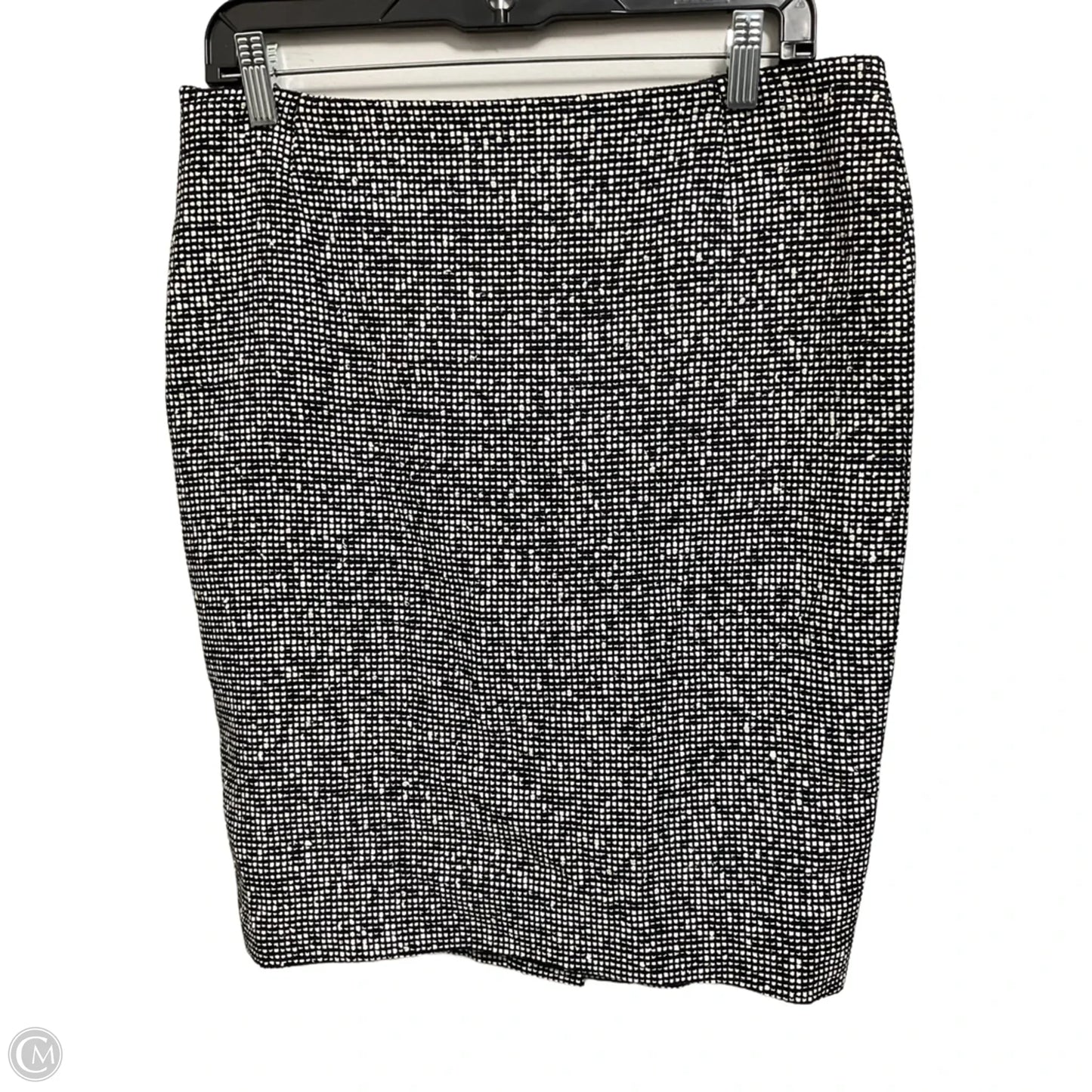 Skirt Designer By Escada In Black & White, Size: 8