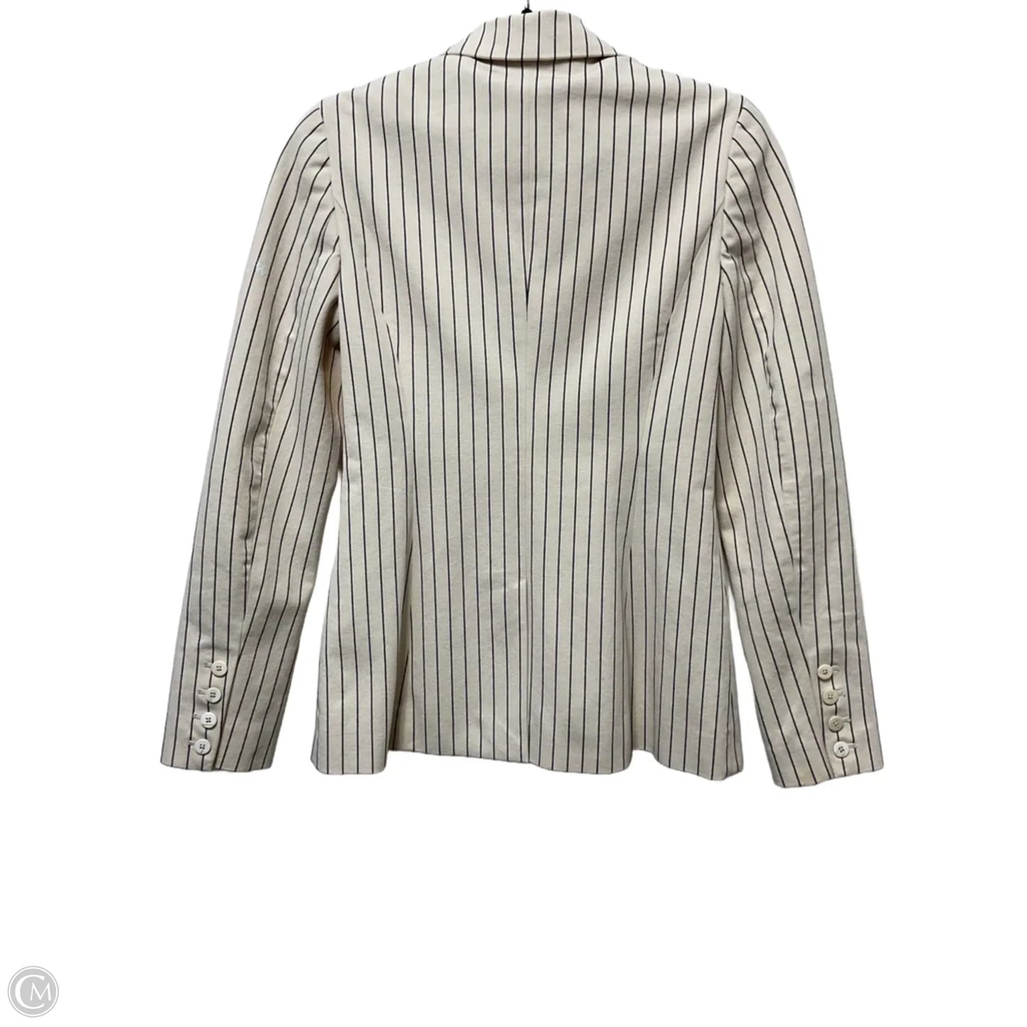Blazer Designer By Derek Lam In Striped Pattern, Size: 2
